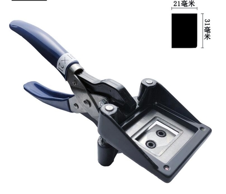 La CINA lega di alluminio della tagliatrice della carta del Puncher della taglierina della foto della mano di 21x31mm fornitore