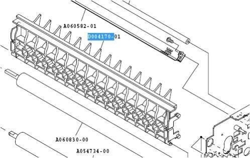 Scaffale D004170 del pezzo di ricambio di Minilab di frontiera 5900 di Fuji fornitore
