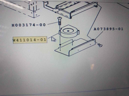 w411014-01 / pro parte del minilab di w411014 Noritsu QSS3201/3202/3301/3302/3501/LPS24 fornitore