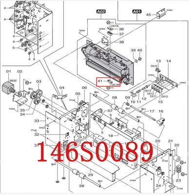 146S0089 frontiera più asciutta 550 di Fuji del sensore della sezione di trasporto dell'uscita del rivelatore D771P uno stampatore Original New Dete di 570 570R Digital fornitore