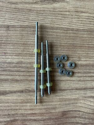 Noritsu 135 Carrier Rubber Wheel, 135AFC Film Carrier Rubber Wheel per Noritsu LS600 HS1800 Film Scanner Minilab Parts fornitore