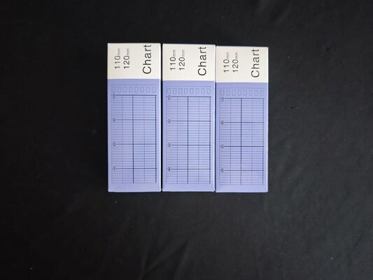 EL05060 Carta grafica, 0-1200°C, tipo fanfold & roll, carta di registrazione della temperatura per strumento pieghevole chino, carta da stampa da tavolo fornitore
