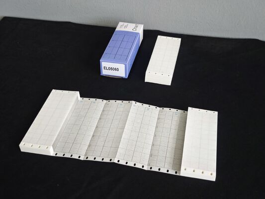 EL05060 Carta grafica, 0-1200°C, tipo fanfold & roll, carta di registrazione della temperatura per strumento pieghevole chino, carta da stampa da tavolo fornitore