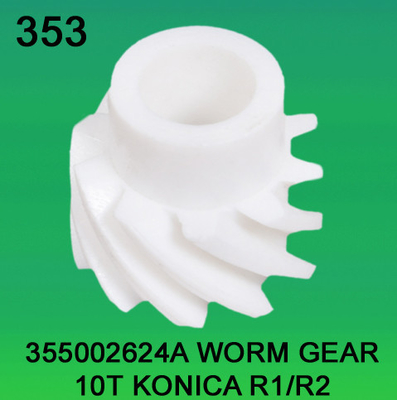 355002624A / 3550 02624A INGRANAGGIO A VITE TEETH-10 PER KONICA R1, minilab R2 fornitore