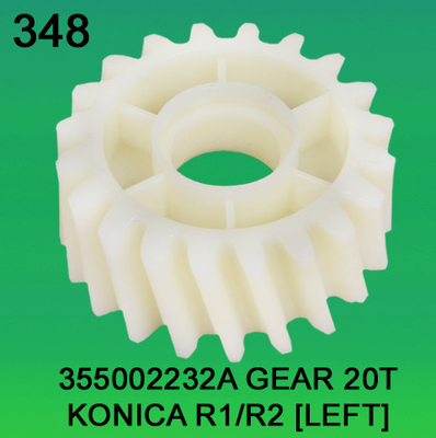 355002232A / 3550 02232A INGRANAGGIO TEETH-20 PER KONICA R1, minilab (SINISTRO) R2 fornitore