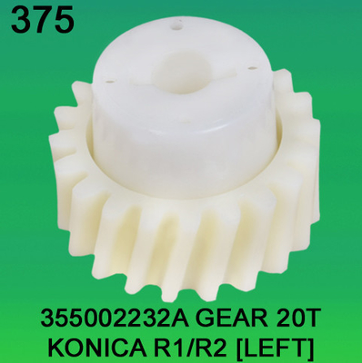 355002232A / 3550 02232A INGRANAGGIO TEETH-20 (SINISTRA) PER KONICA R1, minilab R2 fornitore