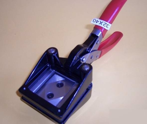 Taglierine manuale della foto di identificazione potere manuale della taglierina di dimensione del passaporto di 40mm x di 32mm fornitore