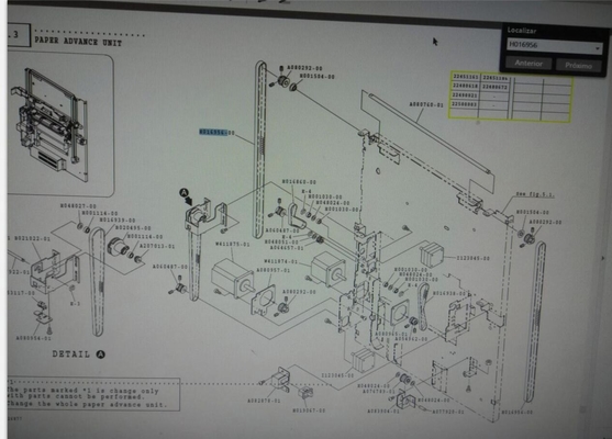 I pezzi di ricambio di Noritsu QSS 3501 Minilab ALLACCIANO H016956 H016956-00 per Photolab fornitore