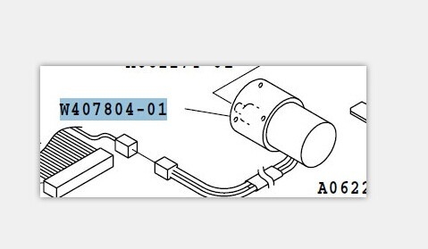Unità di motore dei pezzi di ricambio di W412667-01 Noritsu Minilab fornitore