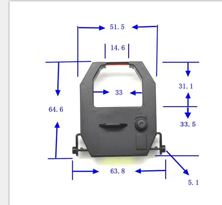 Cartuccia di nastro dell'inchiostro per Amano EX3500N EX6000 EX6100 EX6200 EX9000 EX9500 BX6000 EX9300 fornitore