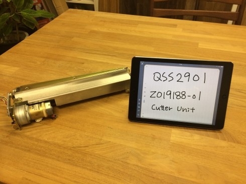 Unità della taglierina Z019188-01 per il pezzo di ricambio di Minilab di serie di koki QSS29 di Noritsu fornitore