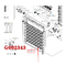 Scaffale G002344 G002343 del pezzo di ricambio di Noritsu QSS 29/32/37 Minilab fornitore